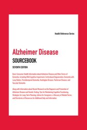 book Alzheimer Disease Sourcebook: Health Reference Series