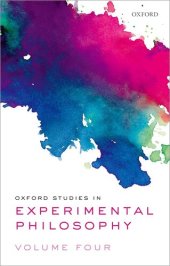 book Oxford Studies in Experimental Philosophy, Volume 4