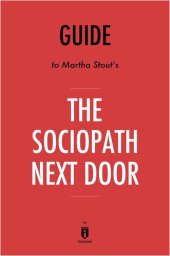 book The Sociopath Next Door: by Martha Stout