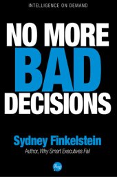 book No More Bad Decisions