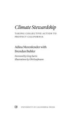 book Climate Stewardship: Taking Collective Action to Protect California