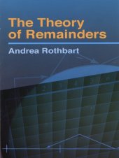 book The Theory of Remainders