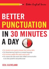 book Better Punctuation in 30 Minutes a Day