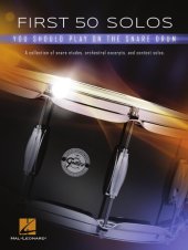 book First 50 Solos You Should Play on Snare Drum