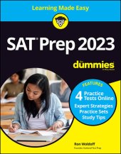 book SAT Prep 2023 For Dummies with Online Practice