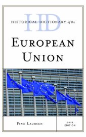 book Historical Dictionary of the European Union