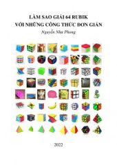 book Làm Sao Giải 64 Rubik Với Những Công Thức Đơn Giản