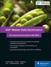 book SAP Master Data Governance: The Comprehensive Guide to SAP Mdg