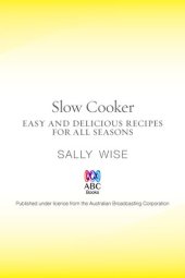 book Slow Cooker: Easy and Delicious Recipes for All Seasons