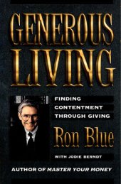 book Generous Living: Finding Contentment Through Giving