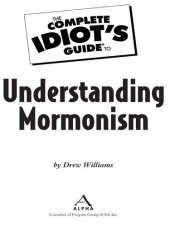 book The Complete Idiot's Guide to Understanding Mormonism