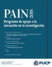 book Narración y narrativa. Los usos de la historia del conflicto peruano-chileno  en el discurso futbolístico contemporáneo