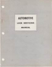 book Automotive Lock Servicing Manual