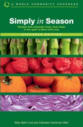 book Simply in Season: Recipes and inspiration that celebrate fresh, local foods