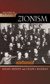 book Historical Dictionary of Zionism