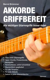 book Akkorde griffbereit: Alle wichtigen Gitarrengriffe immer dabei