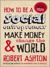 book How to be a Social Entrepreneur