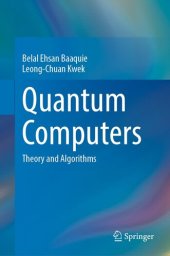 book Quantum Computers: Theory and Algorithms