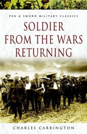 book Soldier from the Wars Returning