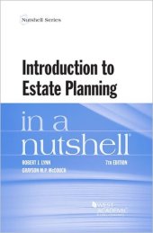 book Introduction to Estate Planning in a Nutshell