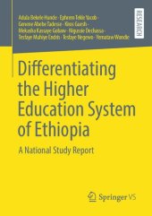 book Differentiating the Higher Education System of Ethiopia: A National Study Report