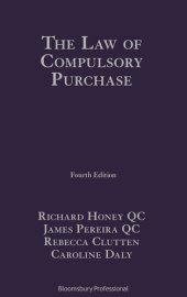 book The Law of Compulsory Purchase