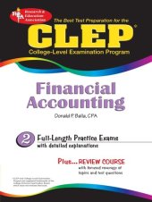 book Clep Financial Accounting