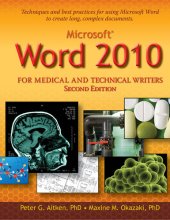 book Microsoft Word 2010 for Medical and Technical Writers