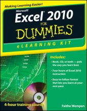 book Excel 2010 Elearning Kit for Dummies