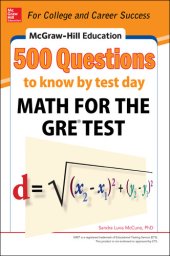 book McGraw-Hill Education 500 Questions to Know by Test Day