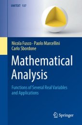 book Mathematical Analysis: Functions of Several Real Variables and Applications