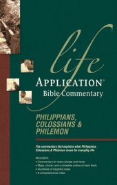 book Philippians, Colossians, & Philemon