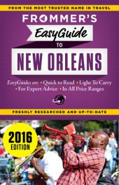 book Frommer's EasyGuide to New Orleans 2016