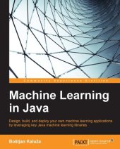 book Machine Learning in Java