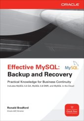 book Effective MySQL Backup and Recovery