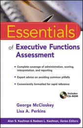 book Essentials of Executive Functions Assessment