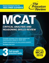 book MCAT Critical Analysis and Reasoning Skills Review: New for MCAT 2015