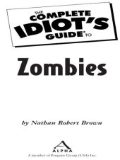 book The Complete Idiot's Guide to Zombies