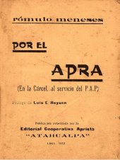 book Por el Apra (En la cárcel, al servicio del P.A.P.) [incompleto]