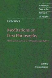 book Descartes: Meditations on First Philosophy: With Selections from the Objections and Replies 