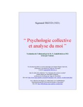 book psychologie collective et analyse du moi