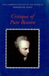 book Critique of Pure Reason