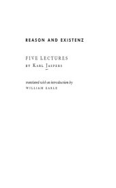 book Reason and Existenz 