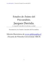 book Estados del psicoanalisis