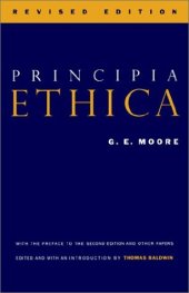 book Principia Ethica 