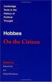 book Hobbes: On the Citizen 