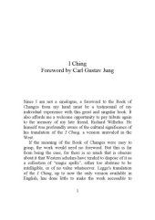 book Preface to I Ching