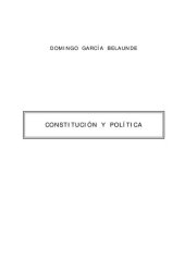 book Constitución y política