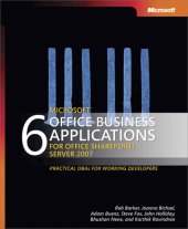 book 6 Microsoft® Office Business Applications for Office SharePoint® Server 2007