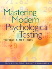 book MASTERING MODERN PSYCHOLOGICAL TESTING: Theory & Methods